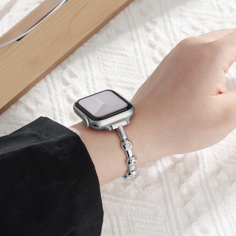 Creative Slim Chanel-Style Metal Watch Strap