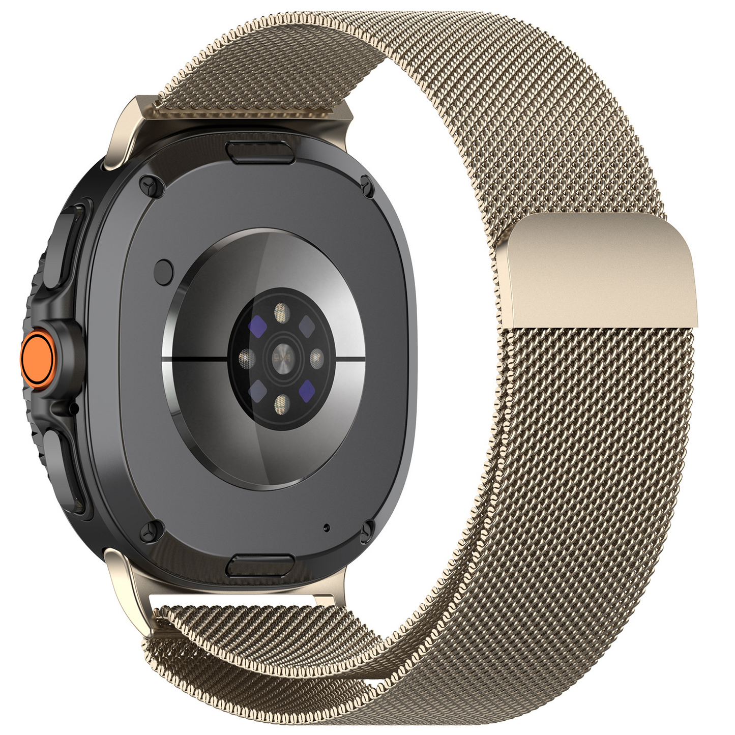 Magnetic Milanese Loop Band for Samsung Galaxy Watch 8/8 Classic Stainless Steel Mesh Strap