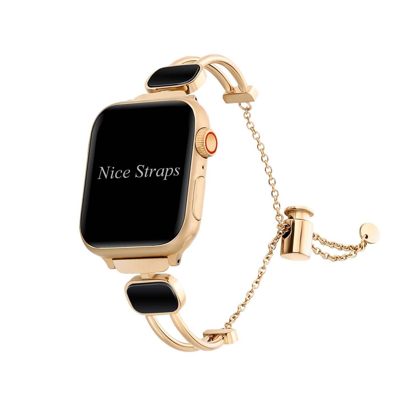 New Trendy Mother-Of-Pearl Metal Stainless Steel Watch Strap