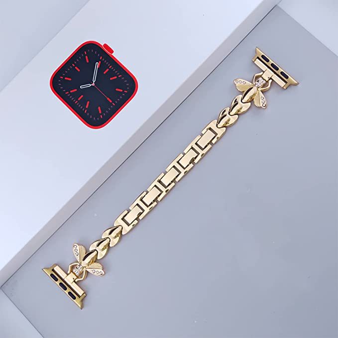 Luxury Bee Diamond Metal Chain Replacement Woman Bracelet