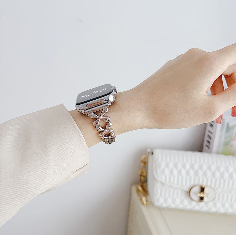 Lucky Four-Leaf Clover Bracelet Watch Band