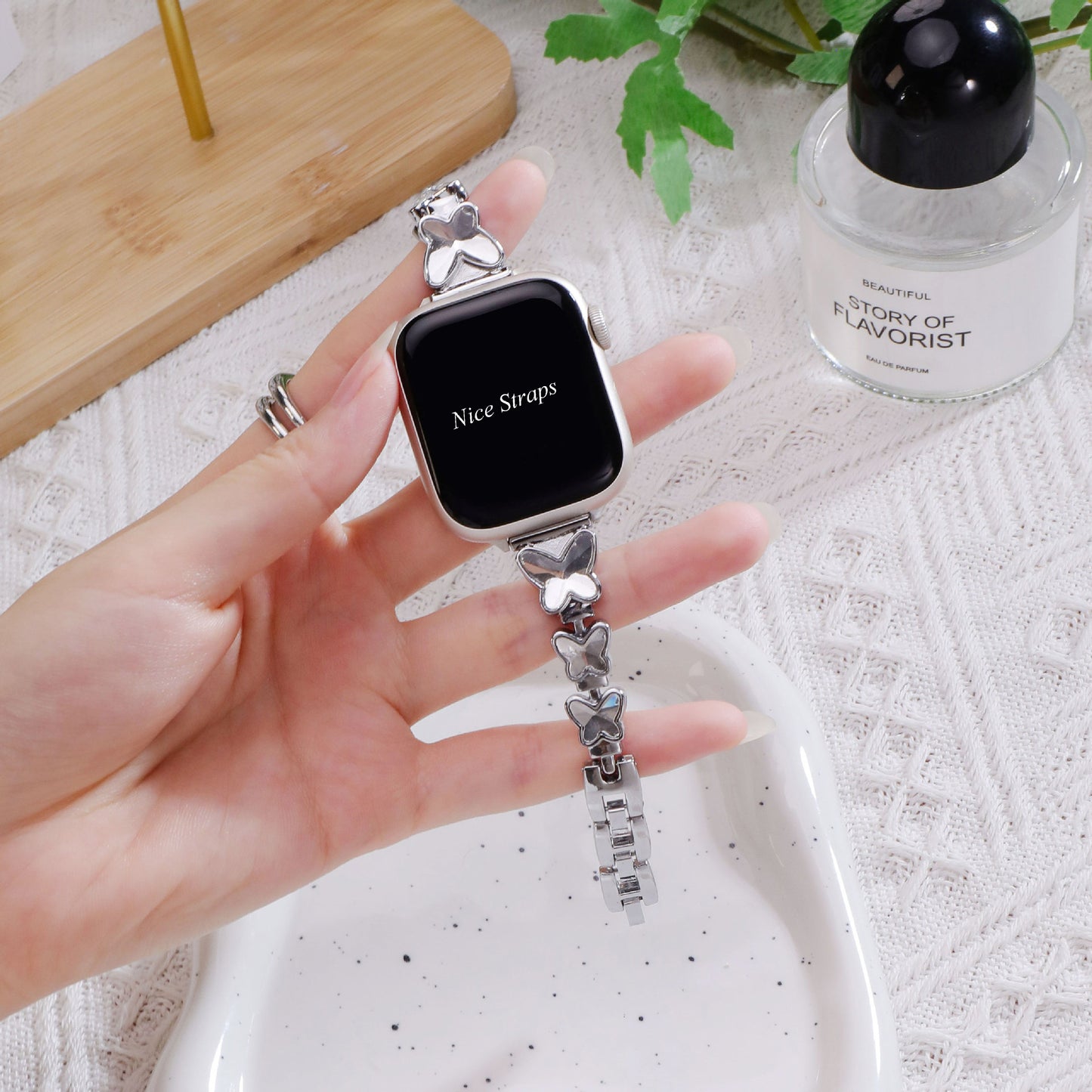 Butterfly Waist Chain Metal Watch Band