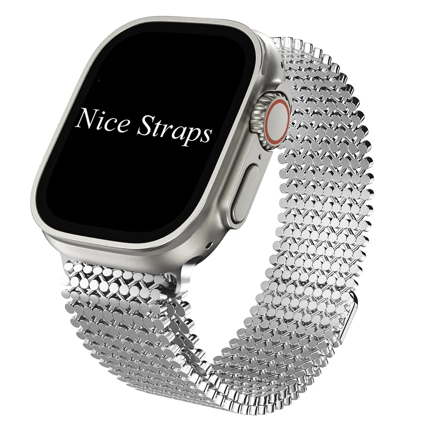 Stainless Steel Magnetic Link Watch Band