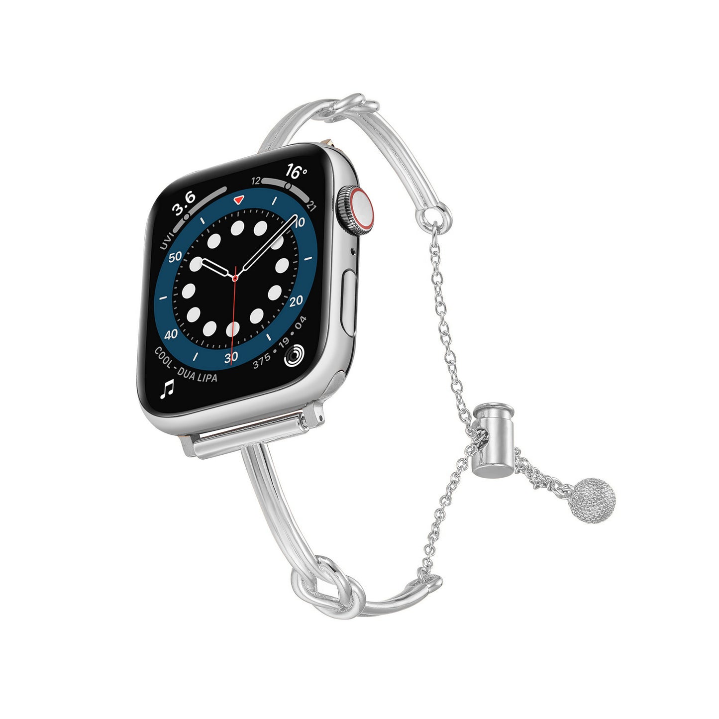 Ladies' Fashion Knot Metal Stainless Steel Watch Strap