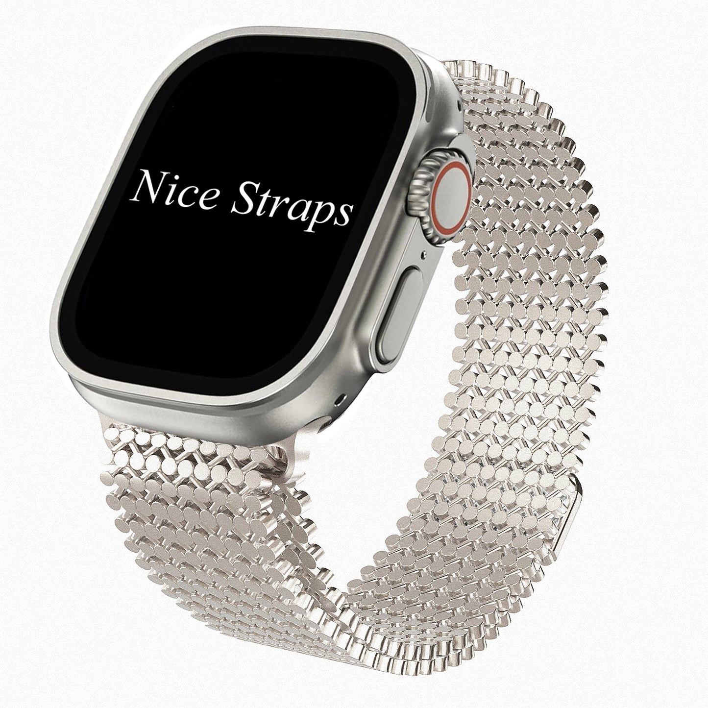 Stainless Steel Magnetic Link Watch Band