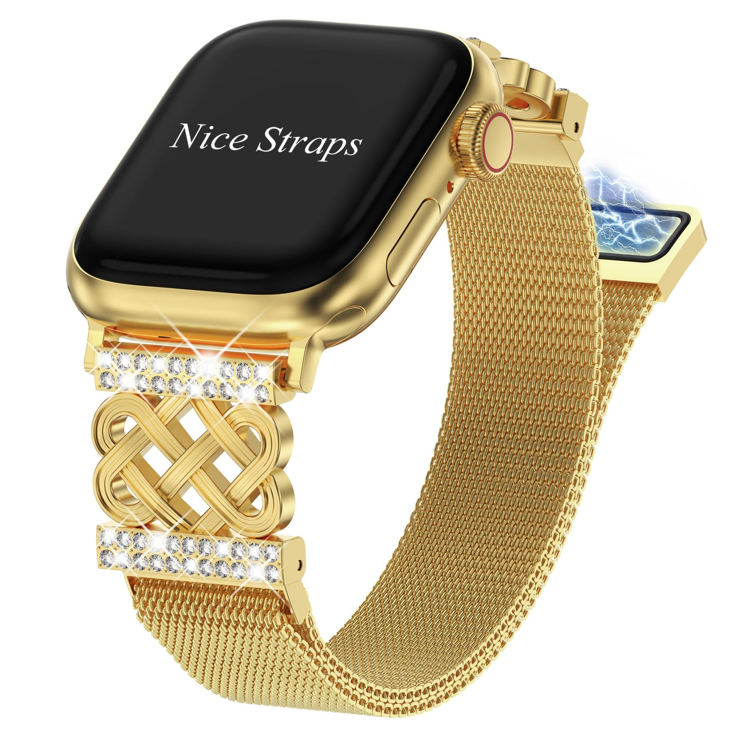 Designer Dressy Milanese Loop Magnetic Mesh Band