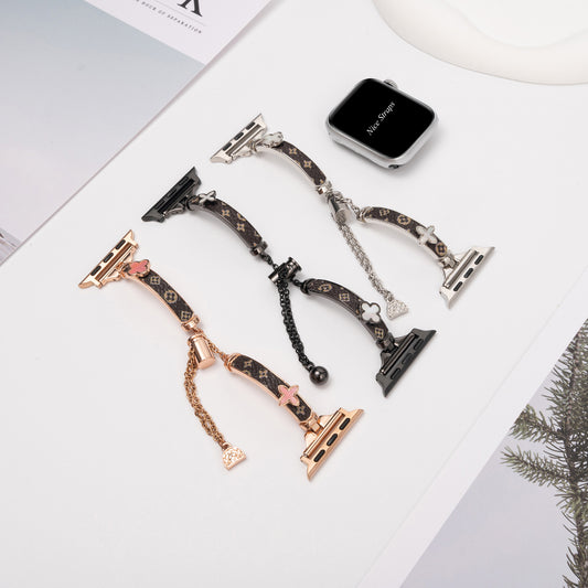 Four-Leaf Clover Chain Bracelet Band for Apple Watch