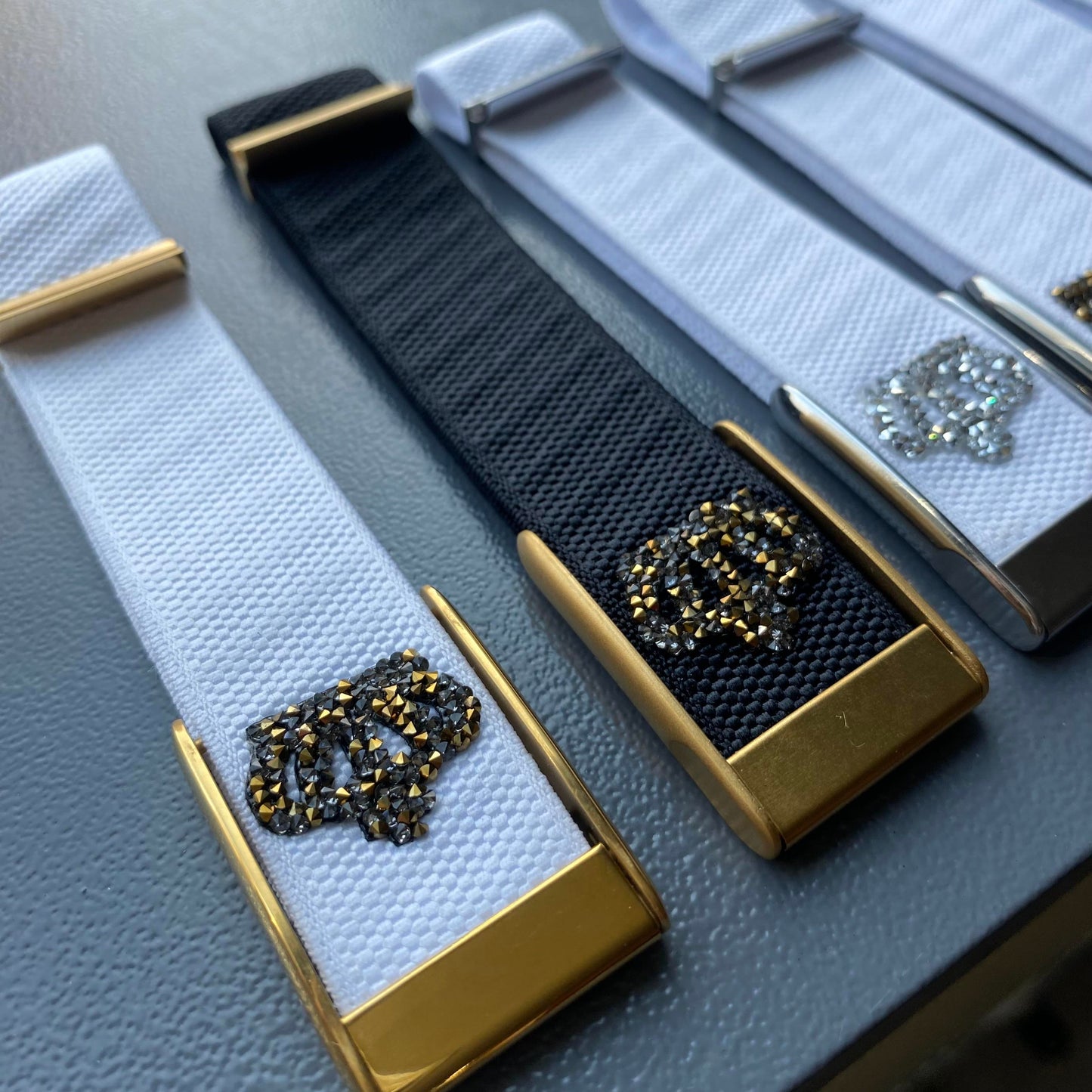 Rhinestone Pattern Nylon Strap for Whoop 5.0 MG Bands