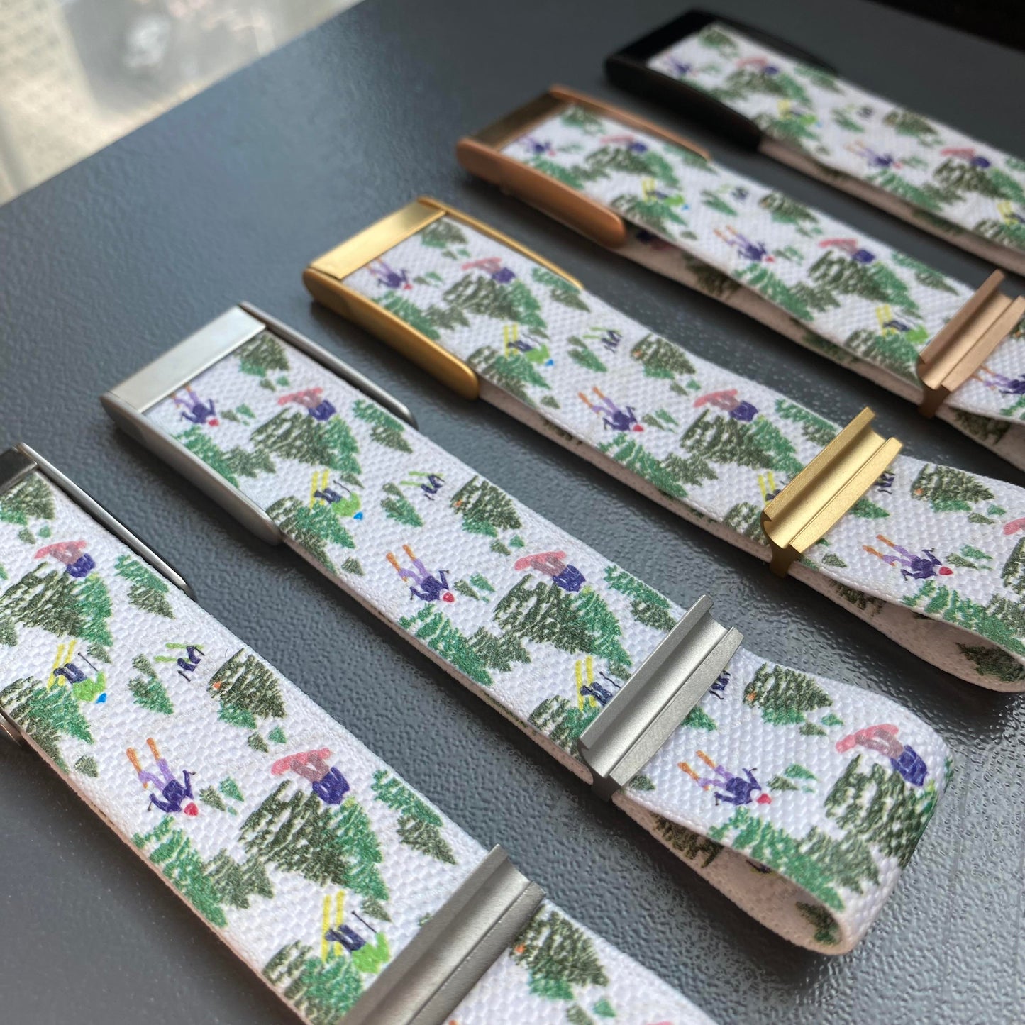 Christmas Printed Nylon Band for Whoop 5.0 MG Bands