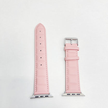 Air Vest Genuine Leather Watch Strap Compatible With Apple Watch Band 38 40 41 42 44 45 Mm For Iwatch Se 7 6 5 Wristband