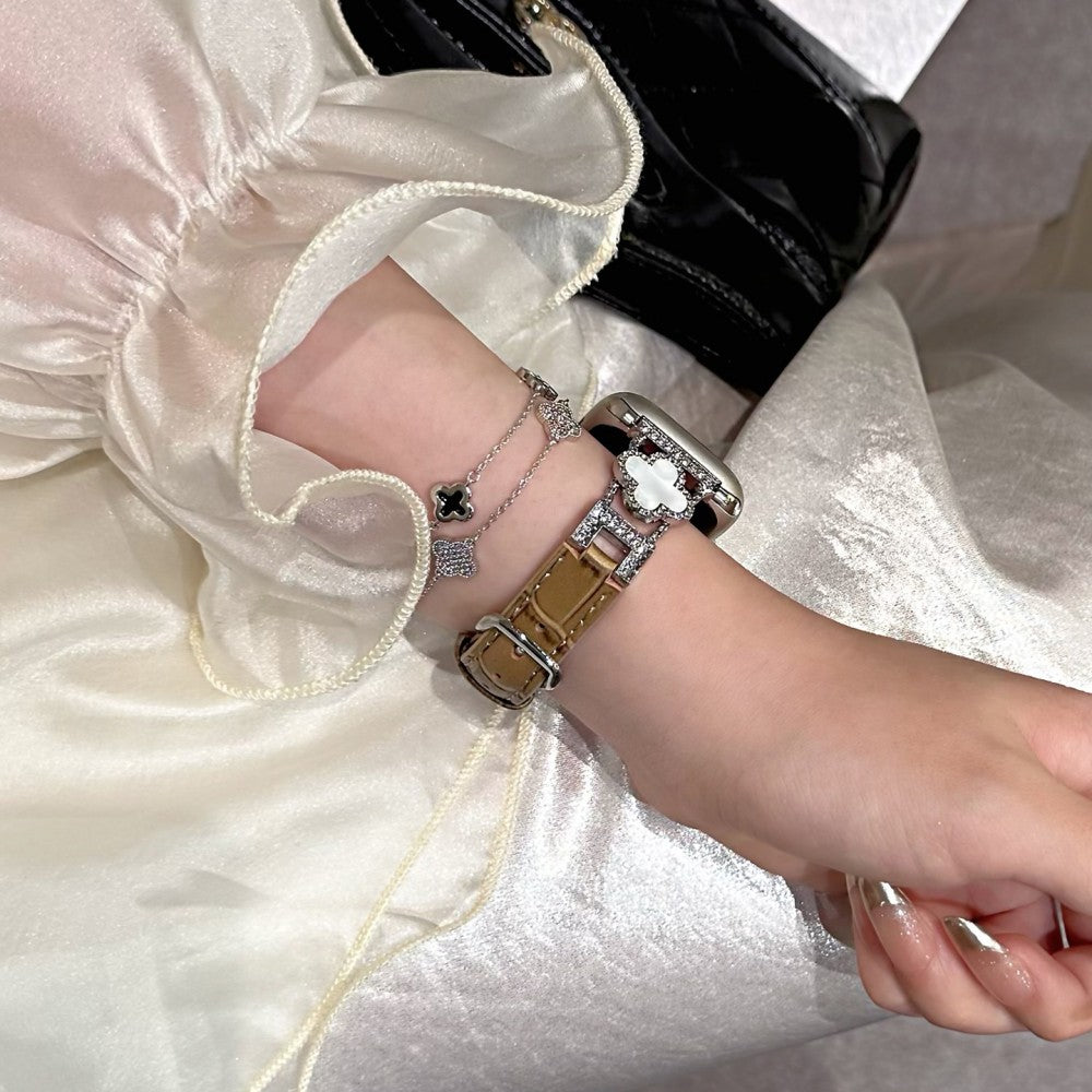 Leather Apple Watch Band Women
