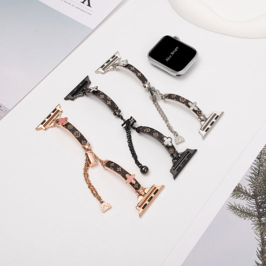 LV Designer Luxury Apple Watch Bands