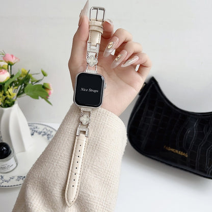 Leather Apple Watch Band Women