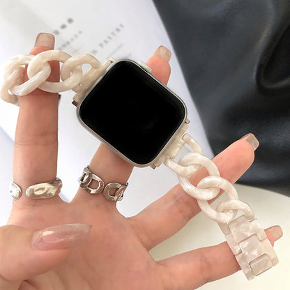 Cowboy Chain Ring Resin Apple Watch Strap