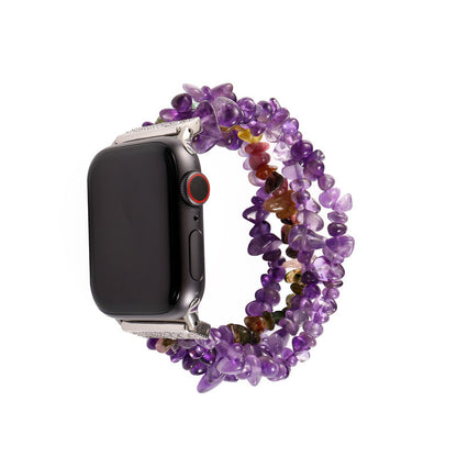 Handmade Natural Stone Beaded Apple Watch Strap