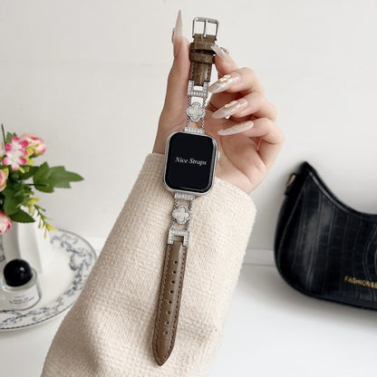 Leather Apple Watch Band Women