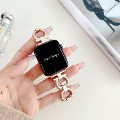 Donut Chain Metal Watch Band