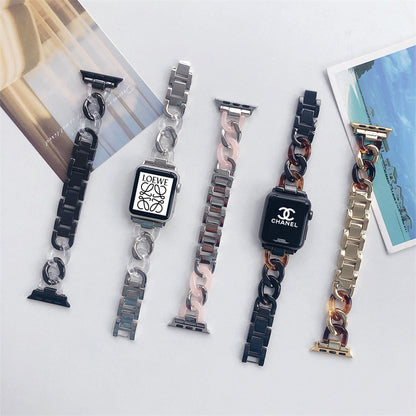 Metal+Resin Apple Watch Strap
