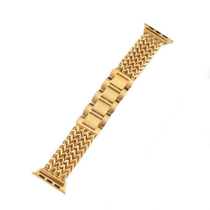 Heart Weave Stainless Steel Watch Band
