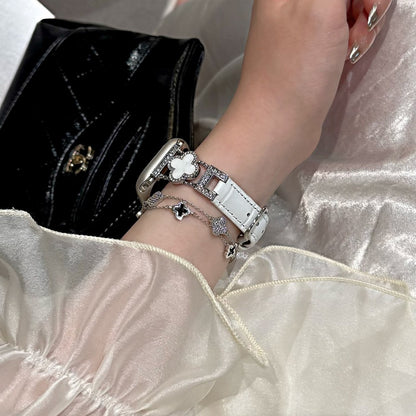 Leather Apple Watch Band Women