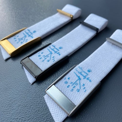 Clock Pattern Nylon Watch Bands for Whoop 5.0 MG Bands