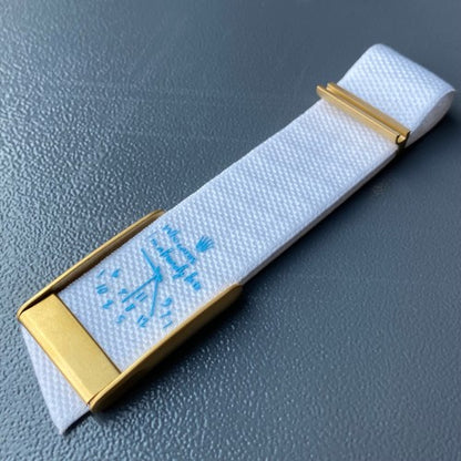 Clock Pattern Nylon Watch Bands for Whoop 5.0 MG Bands