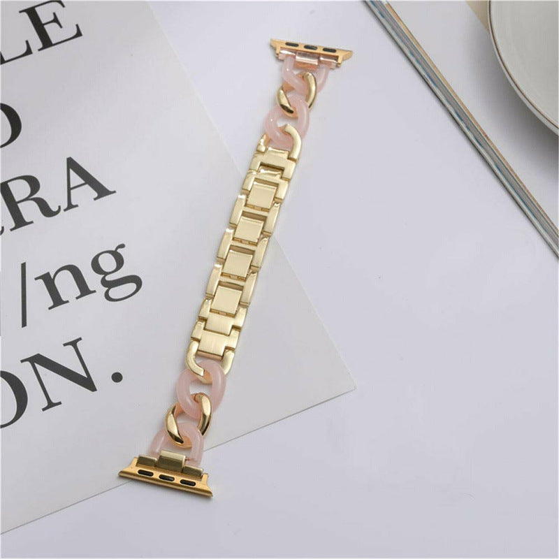Metal+Resin Apple Watch Strap