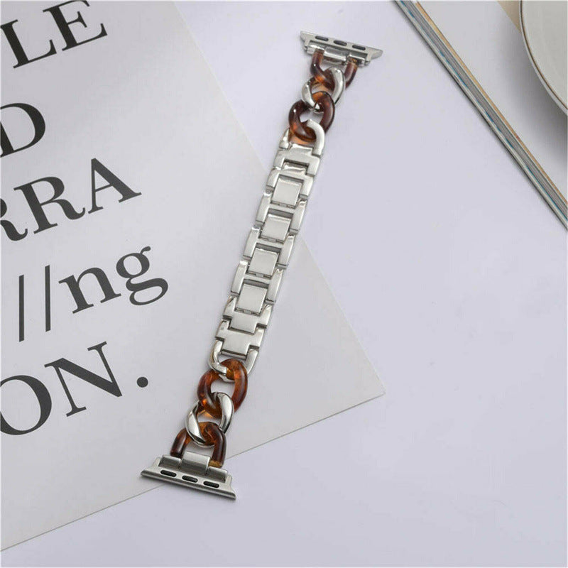 Metal+Resin Apple Watch Strap