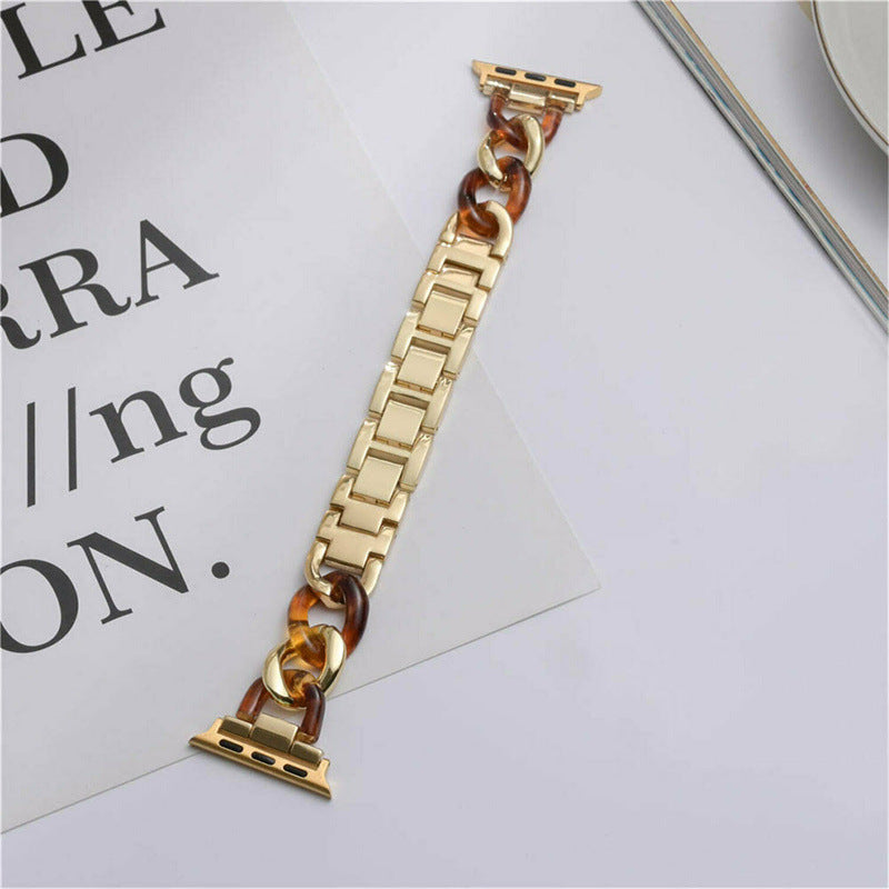 Metal+Resin Apple Watch Strap