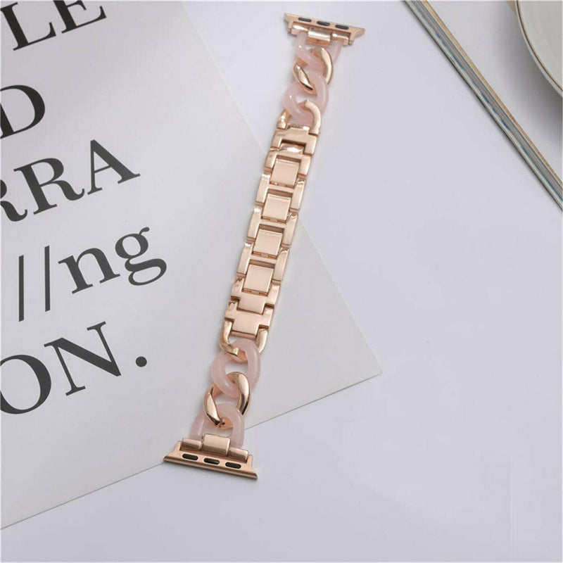 Metal+Resin Apple Watch Strap