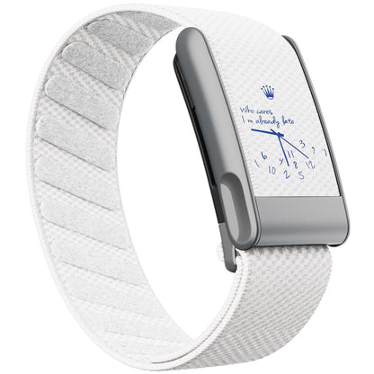 Clock Pattern Nylon Watch Bands for Whoop 5.0 MG Bands