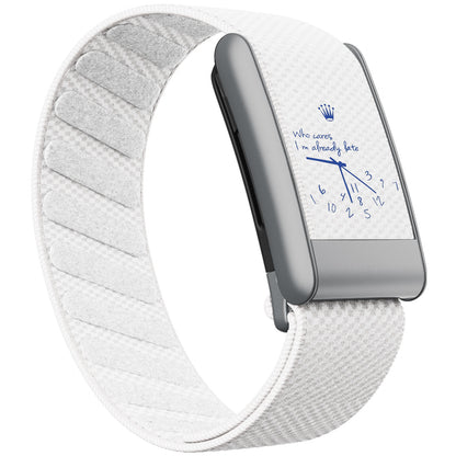 Clock Pattern Nylon Watch Bands for Whoop 5.0 MG Bands