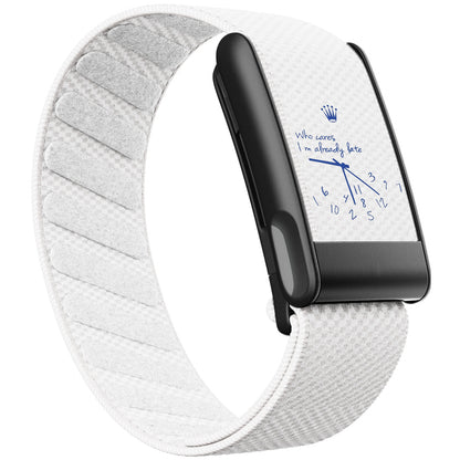 Clock Pattern Nylon Watch Bands for Whoop 5.0 MG Bands