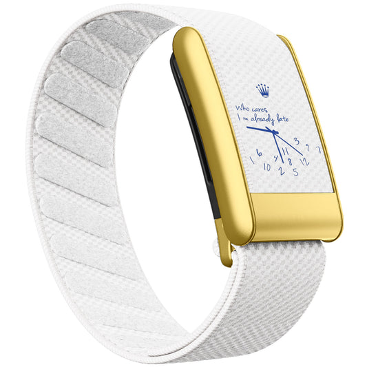 Clock Pattern Nylon Watch Bands for Whoop 5.0 MG Bands