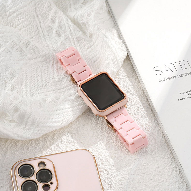 Women Light Resin Apple Watch Strap