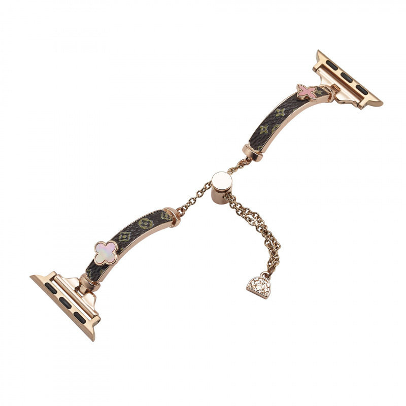 Four-Leaf Clover Chain Bracelet Band for Apple Watch