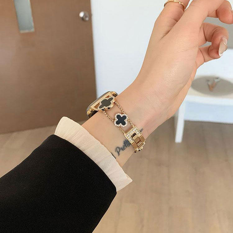 Fashion Chanel-style Metal Linked Watch Strap