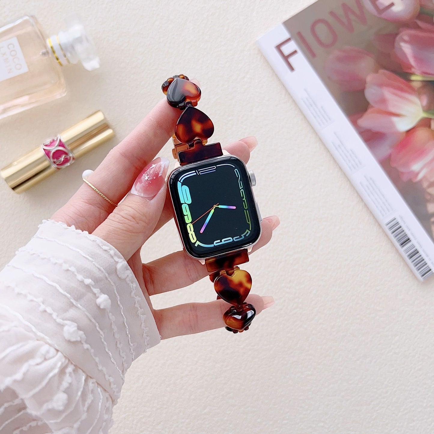 Love Resin Designer Apple Watch Strap