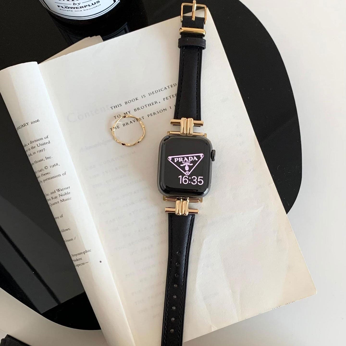 Fashion Chanel-style Metal Linked Watch Strap